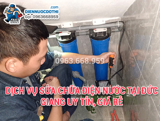 Sửa chữa điện nước tại Đức Giang