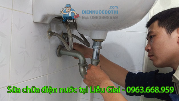 Sửa chữa điện nước tại Liễu Giai 0963.668.959