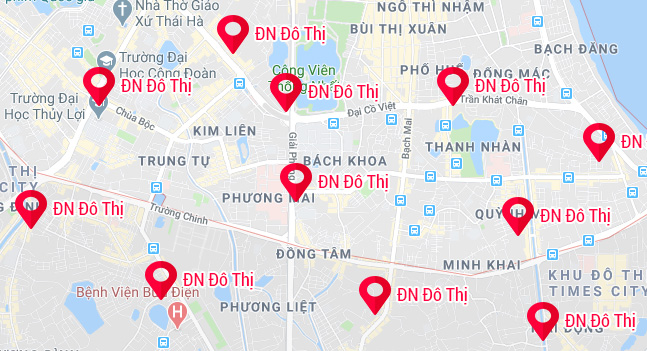 Các cơ sở sửa chữa điện nước đô thị tại Hà Nội