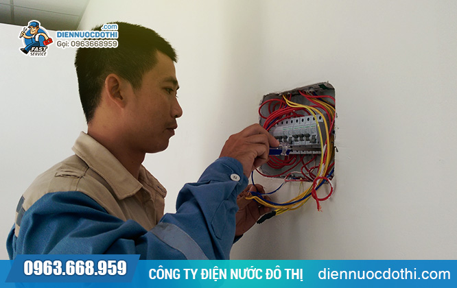 Thợ điện nước Đô Thị hỗ trợ đấu điện nước, dây điện