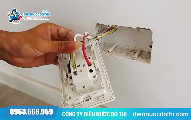 Cách sửa điện âm tường Cách sửa điện âm tường