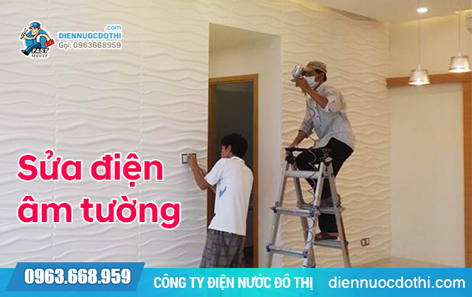 Đội ngũ thợ sửa điện âm tường tại Hà Nội - Diennuocdothi.com