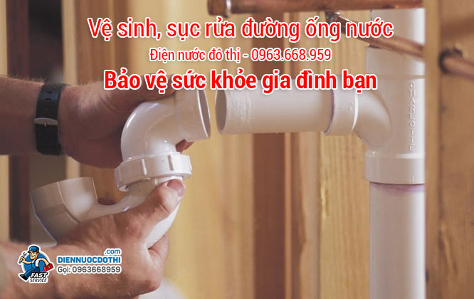 Dịch vụ vệ sinh ống nước quận Hoàn Kiếm