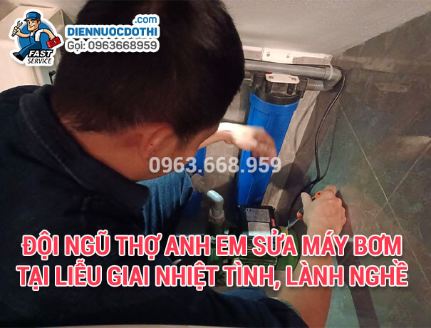 Đội ngũ thợ anh em Sửa máy bơm tại Liễu Giai nhiệt tình, lành nghề Đội ngũ thợ anh em Sửa máy bơm tại Liễu Giai nhiệt tình, lành nghề