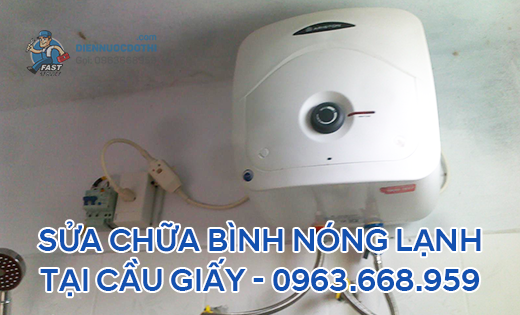 Sửa chữa bình nóng lạnh tại Cầu Giấy