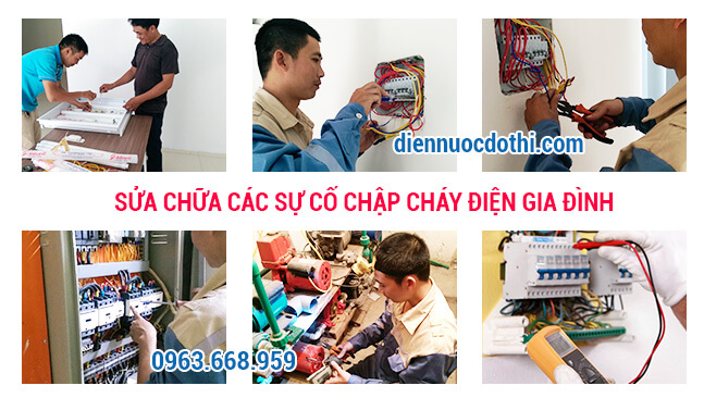 Sửa chữa các thiết bị điện - điện dân dụng gia đình