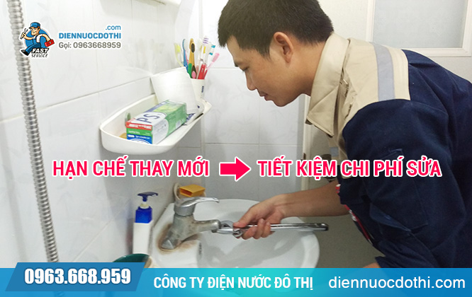 Sửa chữa điện nước tại nhà Cầu Giấy