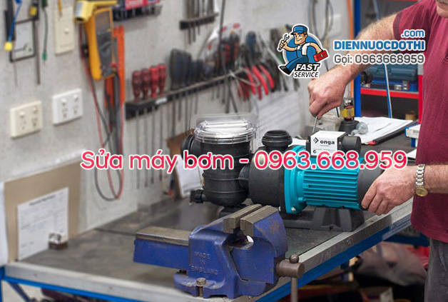 Đơn vị sửa máy bơm nước uy tín