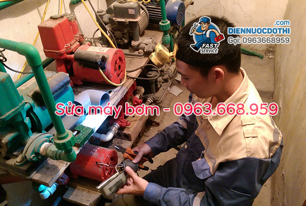 Giá sửa máy bơm nước