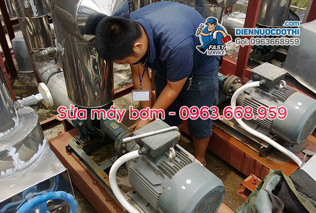 Sửa máy bơm nước 24h