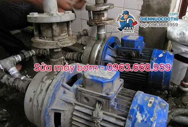 Sửa chữa máy bơm nước