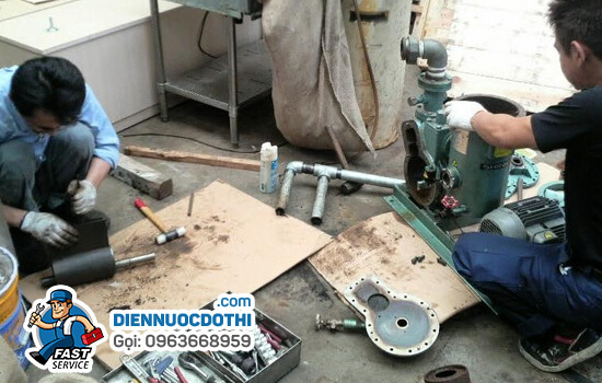 Sửa máy bơm khí nâng tại nhà Sửa máy bơm khí nâng tại nhà