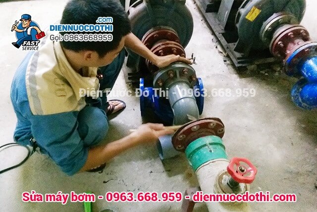 Sửa máy bơm tại Ngọc Khánh