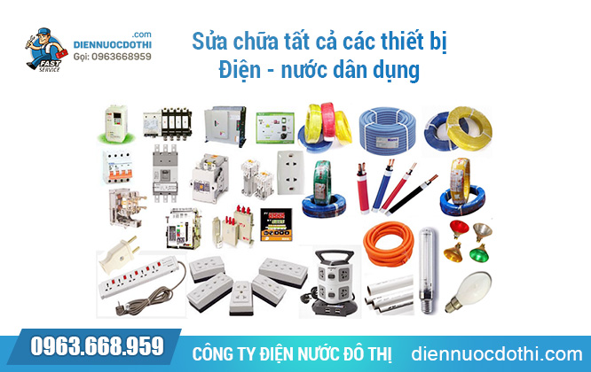 Nhận sửa các thiết bị điện dân dụng, thiết bị nước sinh hoạt Nhận sửa các thiết bị điện dân dụng, thiết bị nước sinh hoạt