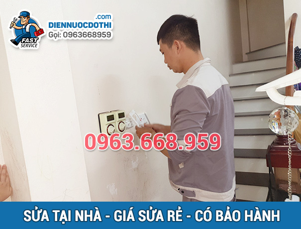 Sửa chữa điện nước tại quận Hoàng Mai