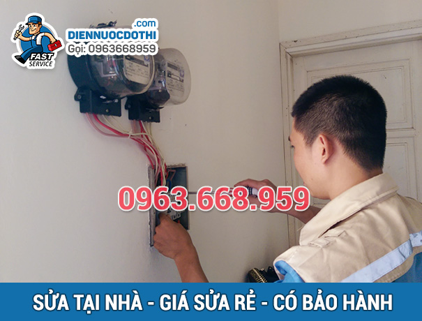 Sửa chữa điện nước tại quận Hoàng Mai