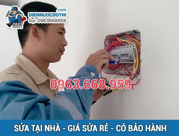 Sửa chữa điện nước tại quận Hoàng Mai