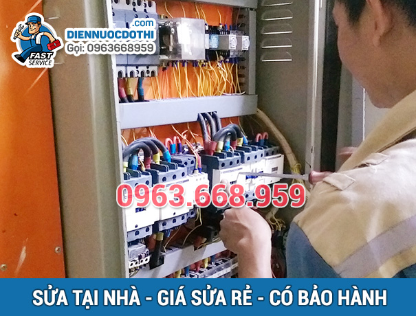 Sửa chữa điện nước tại quận Hoàng Mai